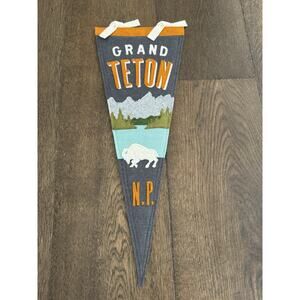 Yoho & Co Grand Teton National Park Felt Pennant